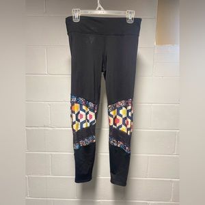Floral Peek a Boo leggings